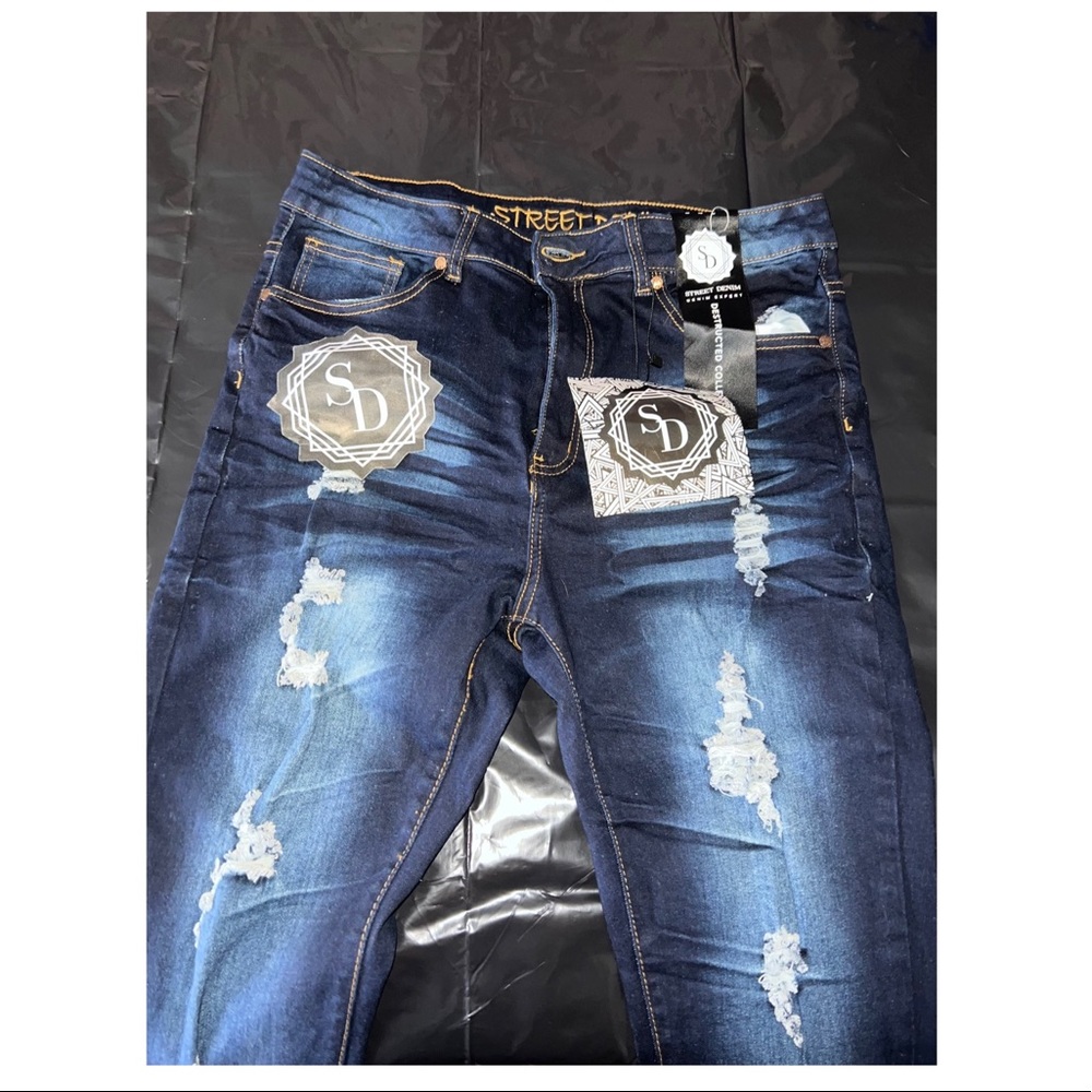 New Street Denim VIP Jeans - Picture 2 of 4